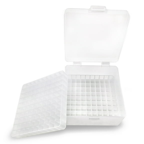 BOROLA Foam Dart Bullet Storage Box easy to organize and carry,designed specifically with foam dart enthusiasts in mind ，compatible for Nerf (1Box，2 Trays)