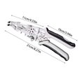 thumbnail image 3 of Price cut Multifunctional Elbow Wire Stripping Pliers With A Spring Keychain, Multifunctional Wire Stripper Crimper Cable, Wire Stripper Cable Stripper For Cutting, 3 of 5