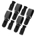 thumbnail image 1 of EIGTHTAIL Ground Iron Stand American Flag Pole Garden Fixing Clip Small Stops Holder Plastic Plug, 1 of 1