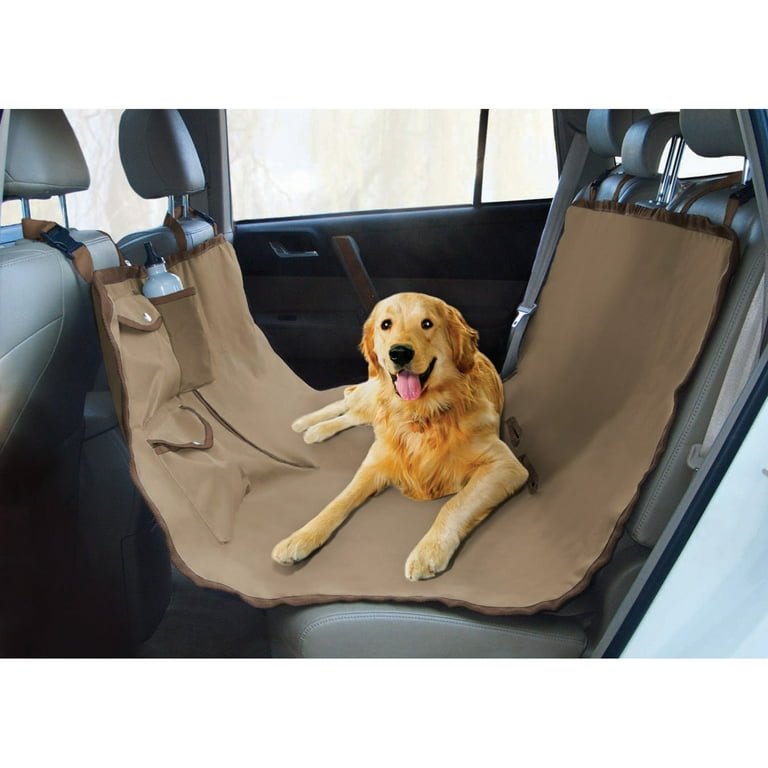 Golden Retriever Car Seat Covers Cream - Set of 2 Golden Retriever Car Seat Covers Cream - Set of 2