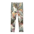 thumbnail image 2 of Girl's Legging Full-Length Colorful Print Tights For Dance Gym Everyday Wear Neutral Tones, 2 of 8