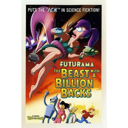 Futurama: The Beast with a Billion Backs POSTER (27x40) (2008) (Style C)