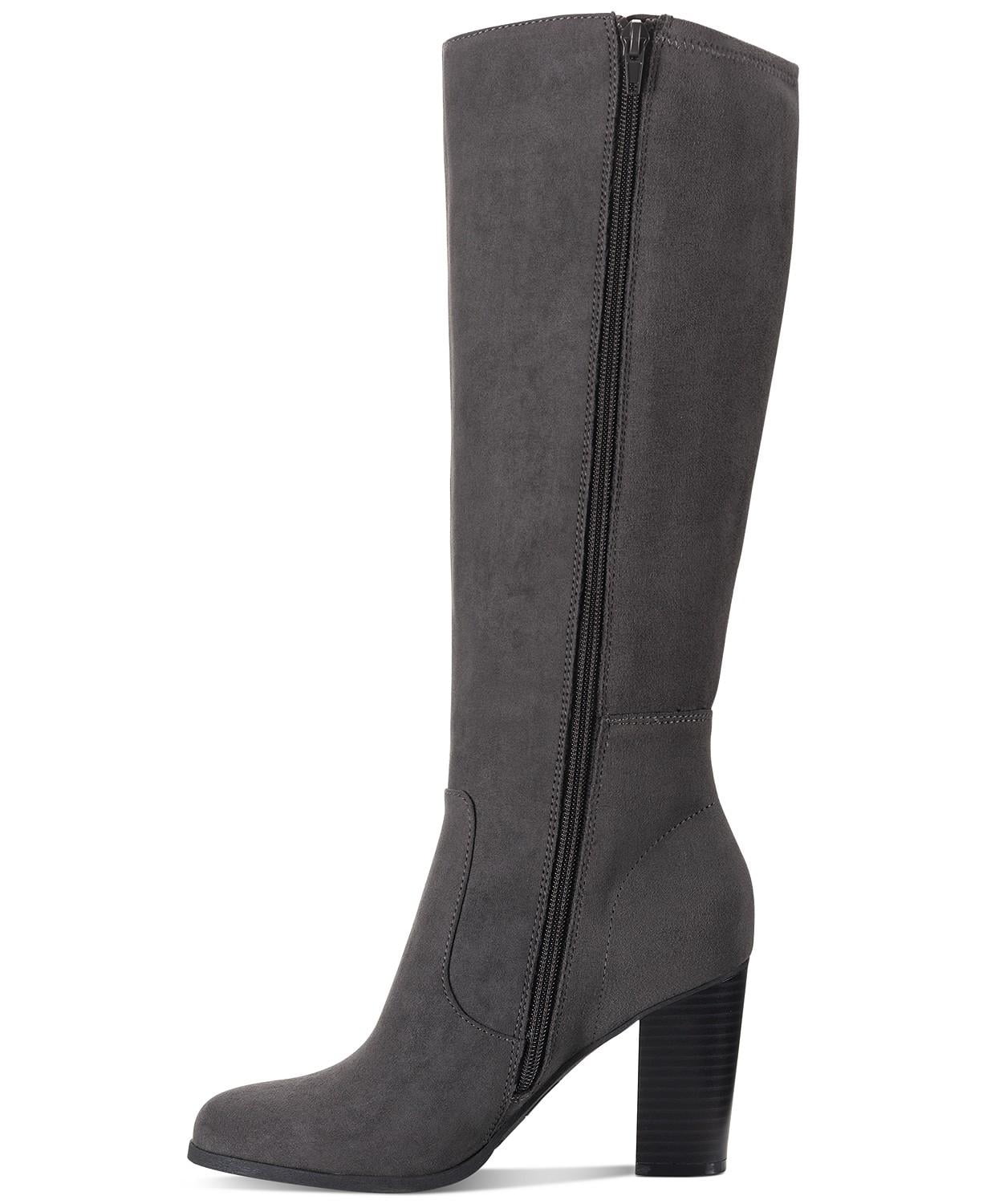 Style \u0026 Co. Addyy Tall Boot, Med Gray, Size 6.5, Women's, Size: Medium