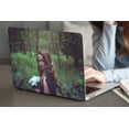 thumbnail image 3 of KSK KAISHEK Hard Shell Cover Compatible Old MacBook Air 13 inchs 2010 - 2017 A1369/A1466 + Black Keyboard Cover, Feather Series 0094, 3 of 5