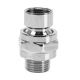 thumbnail image 5 of 3X Brass Chrome Ball Joint Shower Arm Head Angle Adjustable Swivel Adapter, 5 of 5