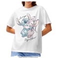 thumbnail image 4 of Playera Stitch para Mujer Manga Corta Blanca Talla CH, 4 of 4