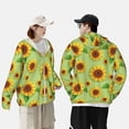 thumbnail image 4 of Lsque Sunflower Leaves UPF 50+ Lightweight Sun Protection Men's Women's Long Sleeve Shirt, Hoodie Performance -XX-Large, 4 of 9