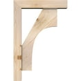 thumbnail image 3 of Ekena Millwork 5 1/2"W x 24"D x 36"H Westlake Block Smooth Bracket w/ Offset Brace, Douglas Fir, 3 of 25