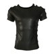 thumbnail image 5 of pstuiky camisetas camisas para hombre, Chaqueta de cuero lacado para hombre, camiseta de manga corta con cuello redondo camisetas de hombre xl, 5 of 7