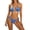C-Blue438, variant on DHFJKG Womens 2 Piece Bikini Sets Halter Side Tie Triangle Top With Low Rise Thong Bottoms Sexy Swimsuits Soft Beachwear
