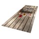 thumbnail image 1 of Alfombra rectangular de navideña de 24x71 "Alfombrilla para piso de dormitorio Felpudo antideslizante F BLESIY Alfombra de piso de Navidad, 1 of 8