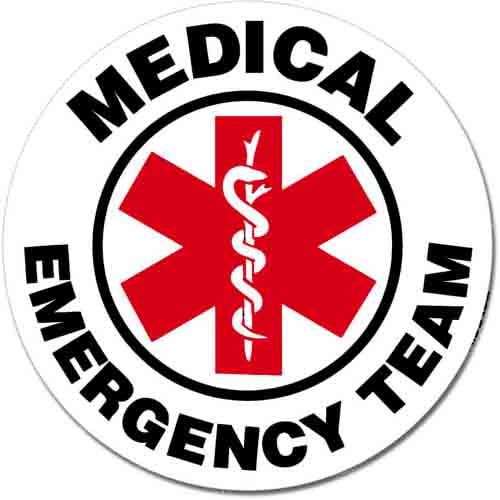 2" Emergency Medical Team Vinyl Sticker