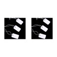 thumbnail image 3 of ZLight 90 Pieces Marking Tag Hang Tags Portable with Elastic String Attached Writable Designing Size for Clothing Displaying Usage TLX-10 2Set, 3 of 6