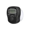 thumbnail image 3 of Unique Bargains Finger Tally Counter 0-99999 5 Digital LED Display for Sports Counting, Black, 3 of 5