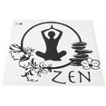 thumbnail image 3 of Pegatina de PVC con diseño de yoga zen para pared, meditación, dormitorio, decoración del hogar, regalo para amantes del yoga, 3 of 14