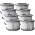 thumbnail image 1 of 8 Pack Replacement Filter Cartridges for Hot Tubs & Spa Pools Compatible with MSPA, 1 of 5