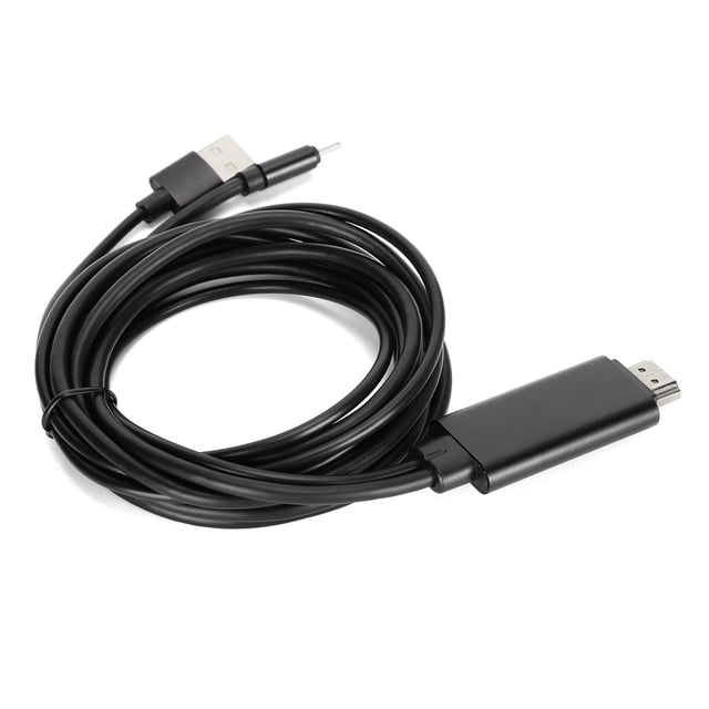 Cable adaptador KHDTV, 1,8 m, 4K, tipo C, compatible con HDM, cable de sincronización de pantalla, máxima eficiencia