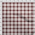 thumbnail image 3 of oneOone Cotton Cambric White Fabric Gingham Check Craft Projects Decor Fabric Printed By The Yard 56 Inch Wide, 3 of 4