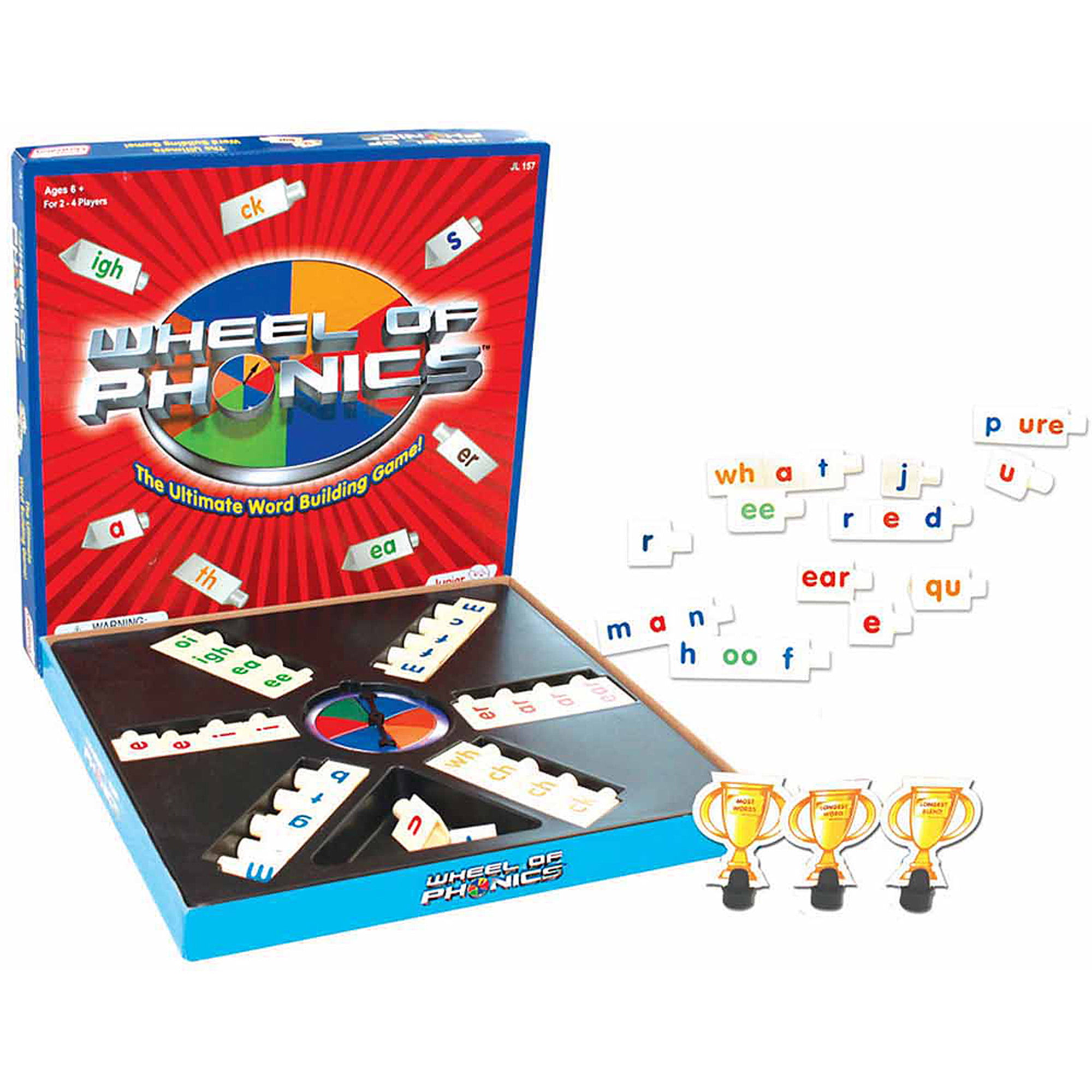 Junior Learning Phonics Spinners Educational Action Games 