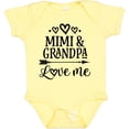 thumbnail image 3 of Inktastic Mimi and Grandpa Love Me Girls Baby Bodysuit, 3 of 5