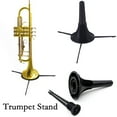thumbnail image 1 of Trumpet Stand avec Trois Pieds de Support en Métal, 1 of 5