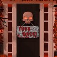 thumbnail image 4 of Halloween Outdoor Decorations - Wooden Warning Signs;Bloody Hanging Signs for Scary Atmosphere;Spooky Wall Signs for Party Themes;Zombie & Vampire Party Supplies - Halloween Props, 4 of 5