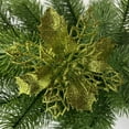thumbnail image 2 of Fake Flowers 10pcs PE PE+ Gold Onion Powder 9CM More Color 10 Pcs Christmas Tree Wreath, 2 of 13