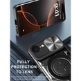 thumbnail image 6 of Heavy Duty Case for iPhone 17e/16e 6.1-inch, Camera Lens Sliding Cover With Hidden Bracket Magnetic Car Mount Holder, Rugged PC+TPU Hybrid Military Grade Shockproof Lens Protection Case,Silver, 6 of 12