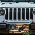 thumbnail image 5 of Eagle and Brick wall with Flag Front License Plate, Metal License Plate, Funny Standard Plates Personalized Novelty Decorative For Men/Women/Boys/Girls Car 6×12 Inch, 5 of 6