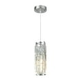thumbnail image 1 of Lámpara colgante LED Salvador lujo elegancia moderna plata 10 cm 30 cm, 1 of 10