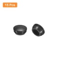 thumbnail image 3 of Uxcell 15pack Silicone Plugs, Rubber Round Snap in Locking Hole Plugs Waterproof Hole Plug for 14-15mm Hole, Black, 3 of 6