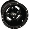 Matte Black 9x8, 4/110, 3+5 ITP SS112 Sport Aluminum Wheel - 0928385536B