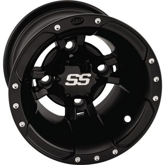 Itp 0928385536B SS112 Sport Wheel - 9x8 - 3 5 Offset - 4/110 - Black