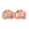 thumbnail image 1 of Ball Of Foot Cushions Breathable Silicone Front Foot Pad Slip Insole Female Foot Protector Soft Half Yard Forefoot Pad For High Heels, 1 of 7