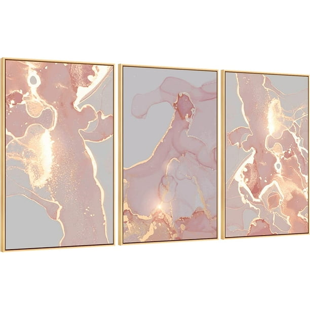 Gold Marble Painting