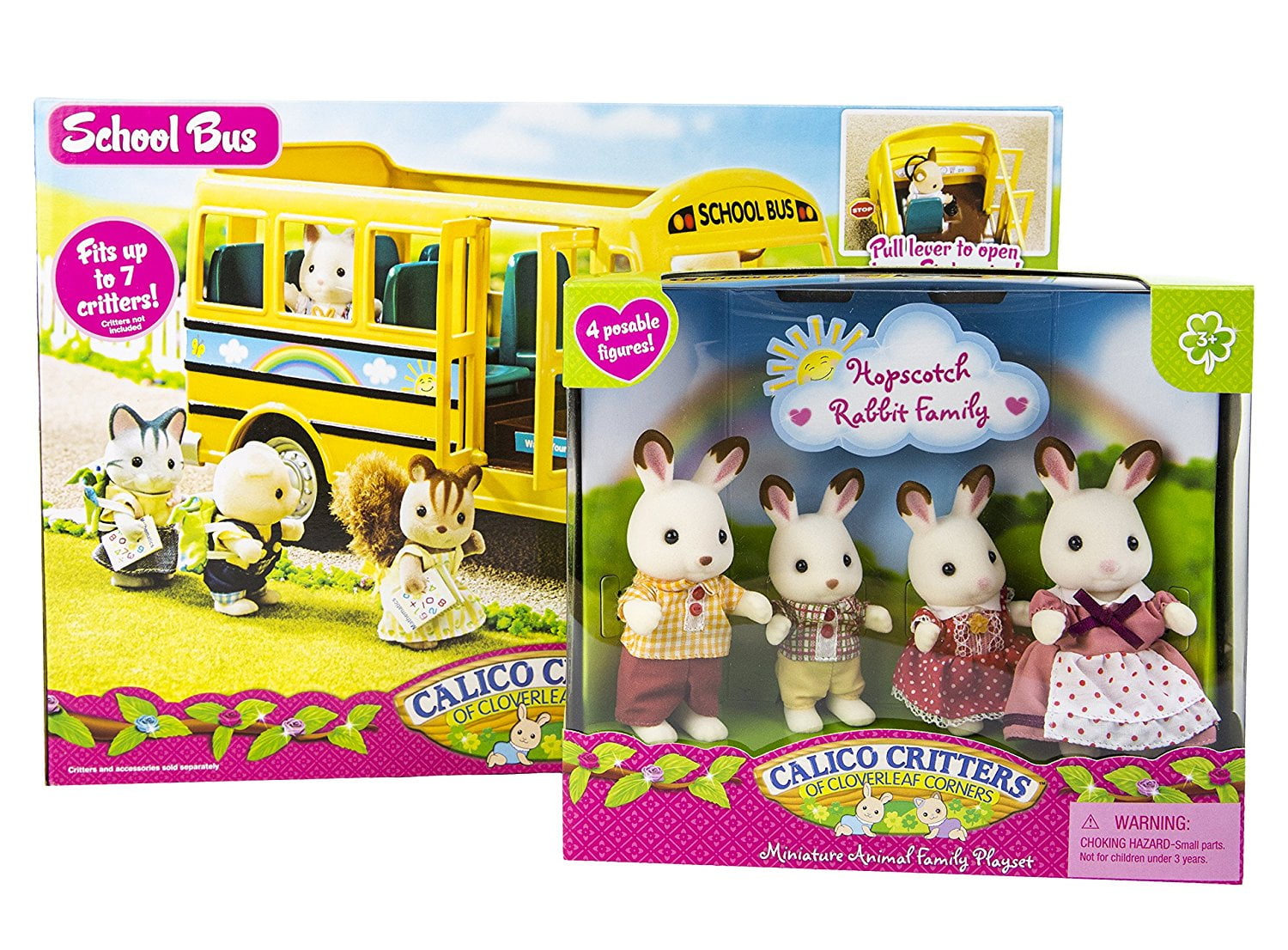 calico critters school bus walmart