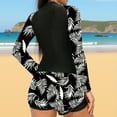 thumbnail image 4 of Ailaofu Maillot de Bain Tankini Athlétique à Manches Longues pour Femmes, 4 of 6
