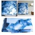 thumbnail image 2 of Water Pattern Waterproof Bathroom Shower Curtain, Machine Washable Curtain Bathroom Shower Curtain Liner Bathroom.[59.1x70.9in], 2 of 7