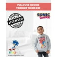 thumbnail image 2 of SEGA Sonic The Hedgehog Tails Knuckles Toddler Boys Fleece Pullover Hoodie Toddler to Big Kid, 2 of 5