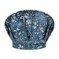 thumbnail image 2 of Clearance! Baberdicy Scrub Cap with Buttons Bouffant Hat with Sweatband for Womens and Mens F, 2 of 2