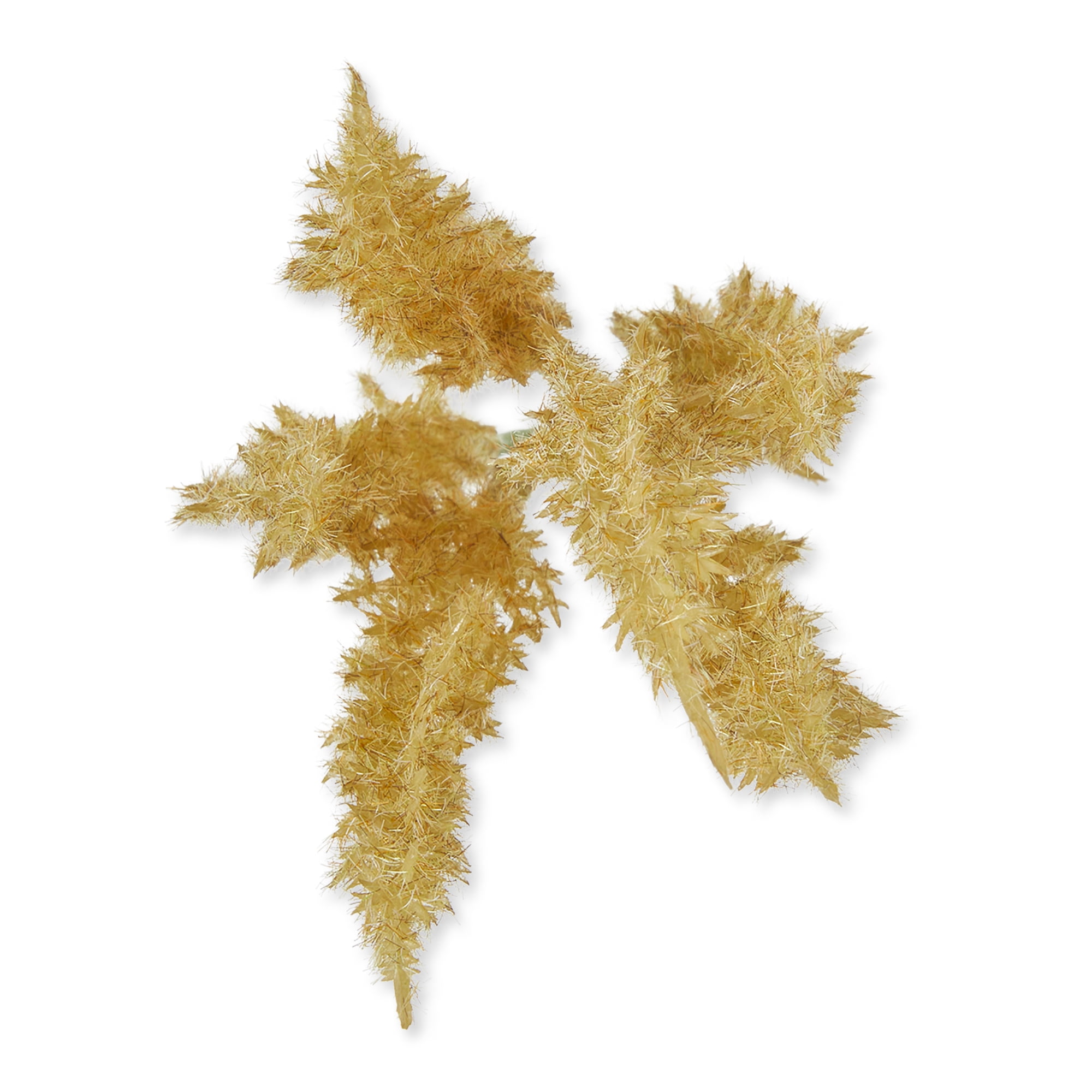 Mainstays Artificial Pampas Grass Pick 2.5 inch x 8.25 inch Gold