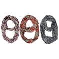 thumbnail image 6 of Womens Fashion Bohemian Sheer Infinity scarves Circle Scarf Loops, 6 of 10