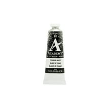 Grumbacher Academy Oil Color, 37ml Tube, Titanium White