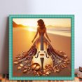 thumbnail image 2 of Kit Punto Cruz para Niña Bordado Con Hilo Algodón Ecológico 11CT Arte 45x45cm, 2 of 9