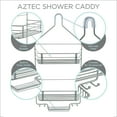 thumbnail image 6 of Bath Bliss 2 Shelf Regency Steel Shower Caddy in Gray, 6 of 11