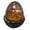 B Black, variant on Red Glowing Dragon Egg Desktop Decor, Translucent Resin Sleeping Student Dragon Collectible Statue, Mystical Geek Fantasy Gift for Dragon Lovers, Crystal-Like Cracked Egg Base