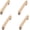 96mm, variant on Gamvdout Wooden Handles for Cupboards 4Pcs Furniture Accessories Beech Varnish Wooden Double Hole Single Hole Wooden Handle Drawer Cabinet Storage Cabinet Handle 128Mm