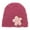 Watermelon Red, variant on Xfvqtps Child Beanie Knitted Crochet Flower Cute Kawaii Windproof Coldproof Warm Outdoor Fall Winter Skull Cap Hot Pink