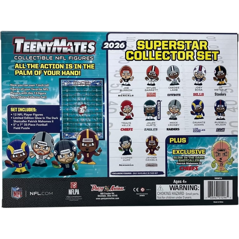 NFL TeenyMates 2025 Football Series 14 Collector Gift Set