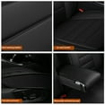 thumbnail image 4 of Maidao Car Seat Covers Leather for lincoln for MKC 2014-2019 5 Seats Water Resistant Front Rear Cushion Protector Black, 4 of 7